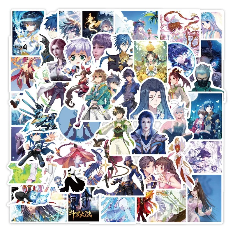 

10/50pcs Doula Continent Graffiti Sticker Luggage Laptop Skateboard Mobile Phone Waterproof Diy Decoration Classic Toy Stickers