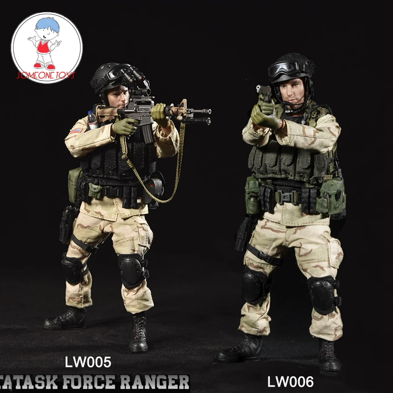 Экшн фигурки crazyimage LW005/LW006 1/12 США Дельта спецназ мастер сергент рейнджер задача 1993
