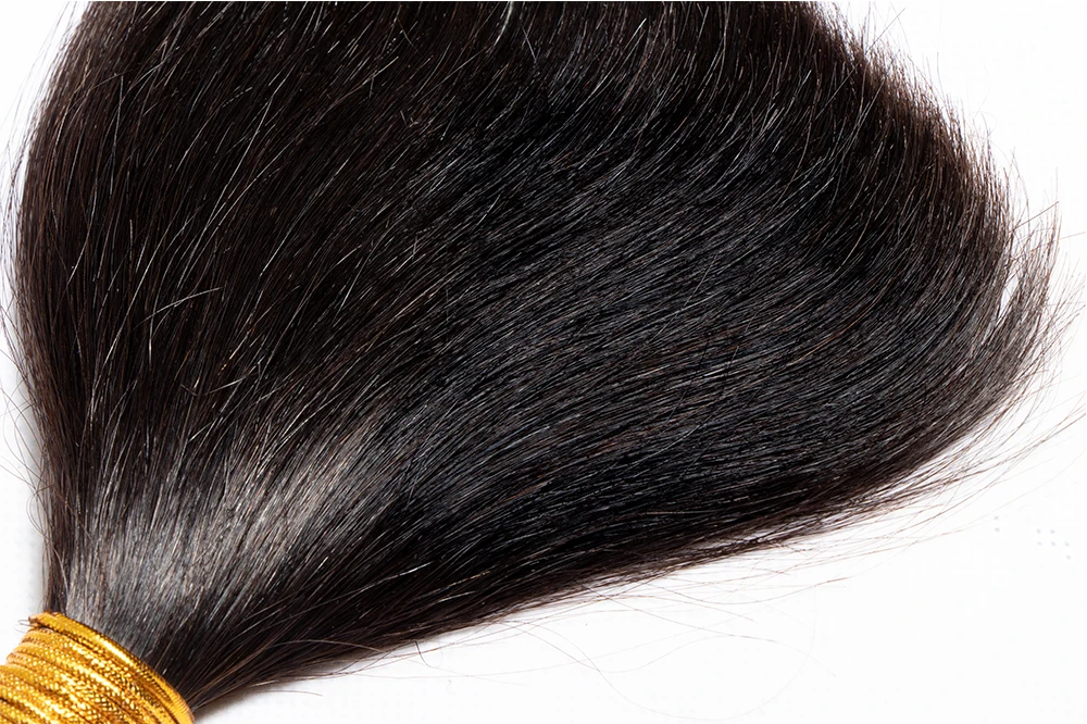 1B (natural black) 250% плотность прямые человеческие волосы парик u-часть парики для черных женщин средняя часть человеческие волосы парики глубокий раскол Remy Aliblisswig - Цвет: 1B (natural black)