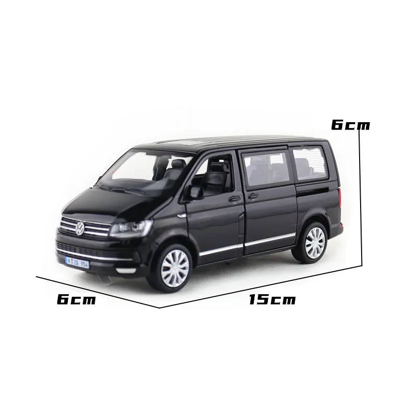 

Diecast Toy Model/1:32 Scale/Volkswagen T6 Multivan/Pull Back/Sound & Light Car/Educational Collection/Gift/Kid