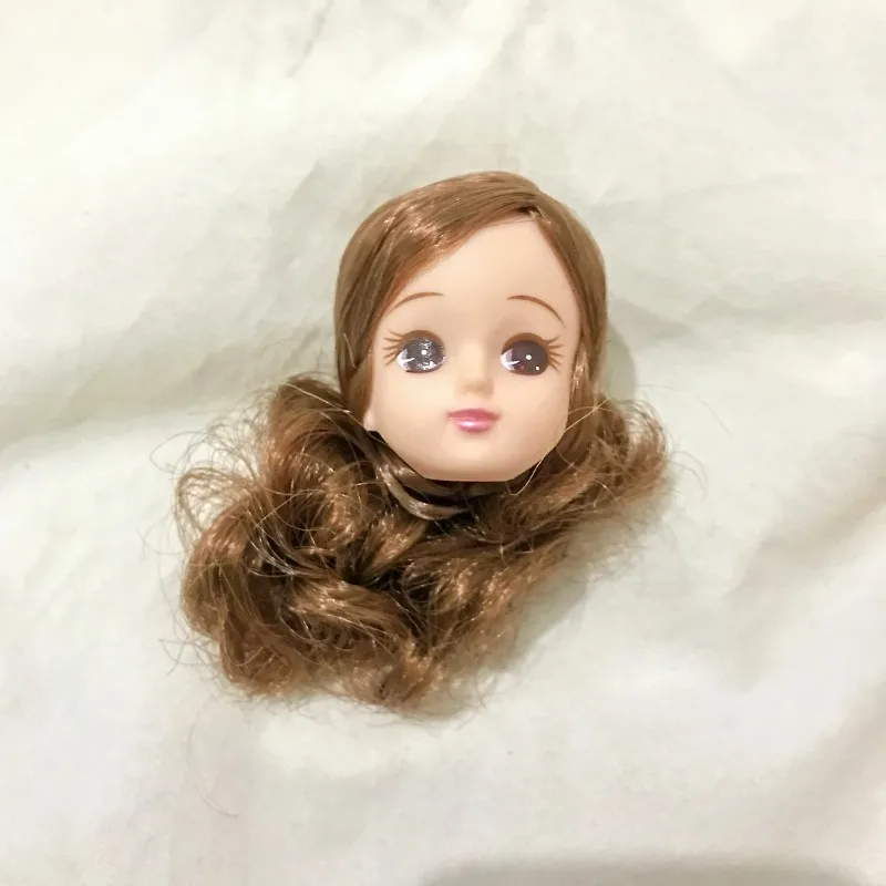 

Soft Plastic High Quality DIY Doll Heads For Licca Doll Head For Jenny 1/6 BJD Girl Doll's DIY 1:6 Dolls Accessories Kids Toy