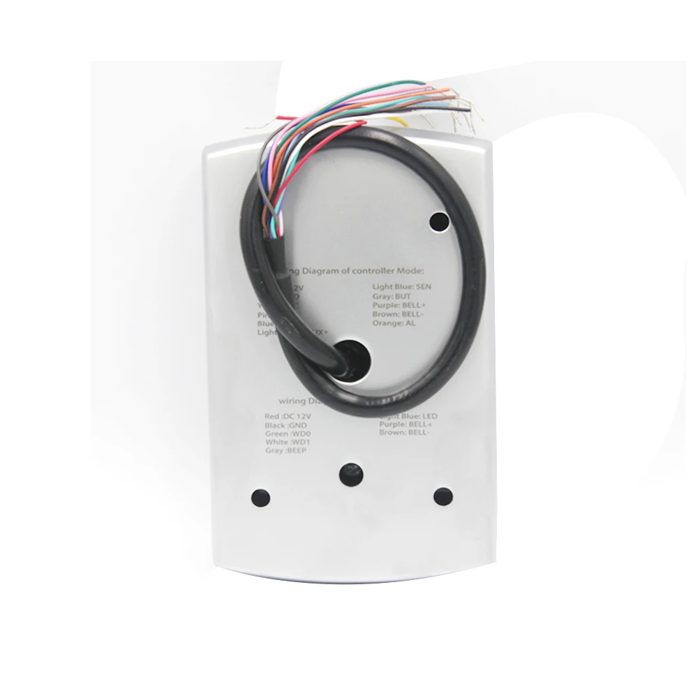 RT380 Wiegand металлическая Водонепроницаемая Rfid машина для контроля доступа 1000