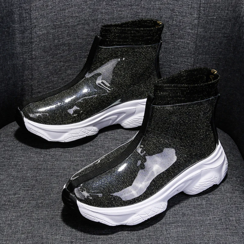 

Ladies fashion casual shoes breathable lightweight simple non-slip women shoes women's pedal lazy shoes fashion wild socks shoes