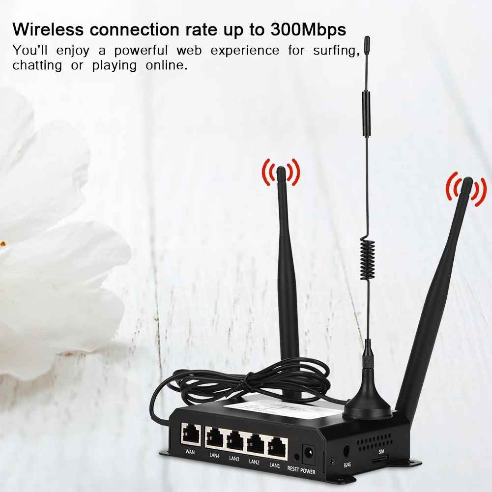 4G LTE USB портативный двухпроводный Wi-Fi роутер промышленного класса карманная