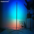 Современная светодиодная напольная лампа RGB, скандинавские светильники для гостиной, комнатное напольное освещение RGB для украшения спальни