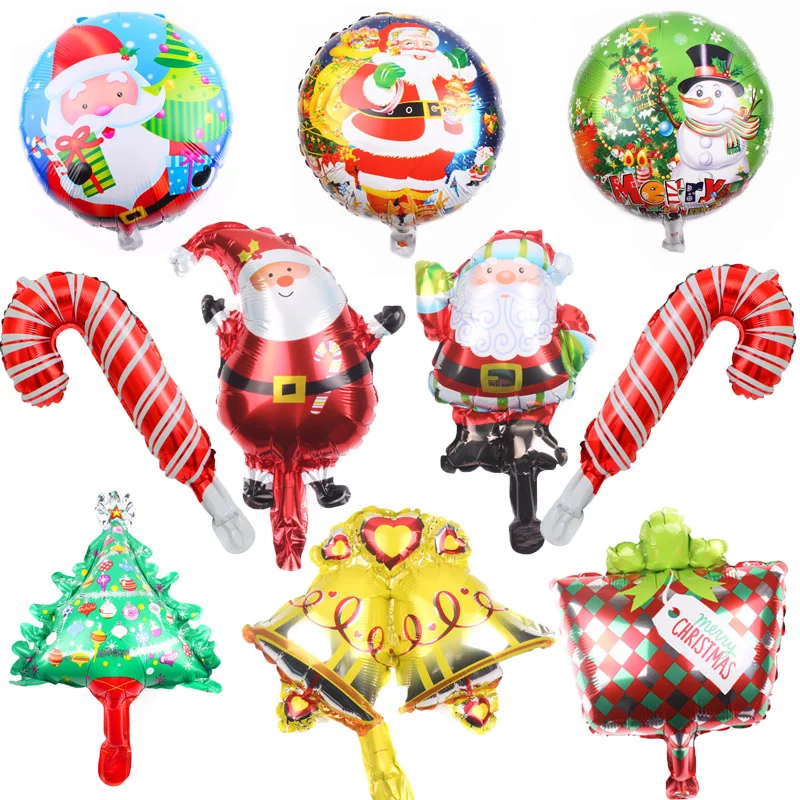 Вечерние принадлежности алюминиевые воздушные шары набор Рождество Новый Год