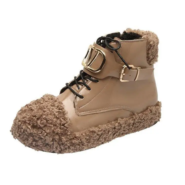 Женские ботильоны с бантом зимние ботинки смешанных цветов 2020 | Обувь