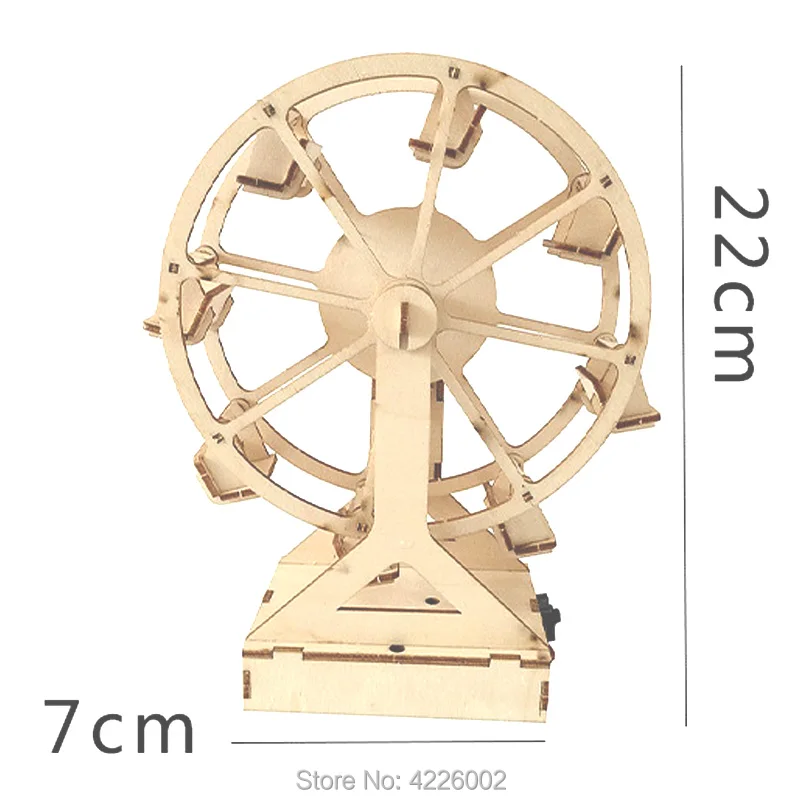 Детская игра Сделай Сам комплект колес карусель лошадка для физики научный