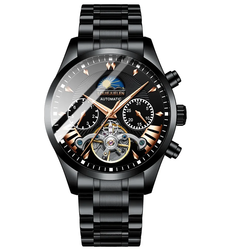 

In 2021 the new man mechanical movement watches mechanical watch men's watch fashion luminous watches