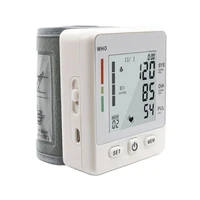 wrist electronic blood pressure apparatus bp monitor medical measurement tonometer for home health heart rate pulse tensiometer