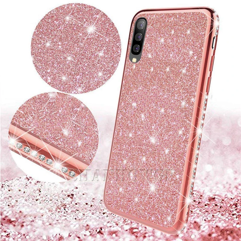 Алмазный Блестящий Мягкий чехол из ТПУ для Xiaomi Redmi K20 Pro роскошный блестящий Mi9 Mi 9T