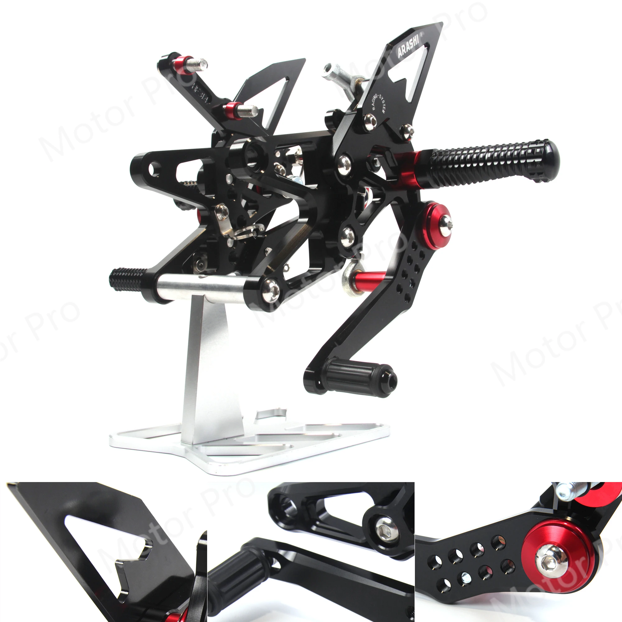 Регулируемые ножки для триумфа DAYTONA 675R 2013 2018 аксессуары мотоциклов Peg Pedal Rearsets 675 R