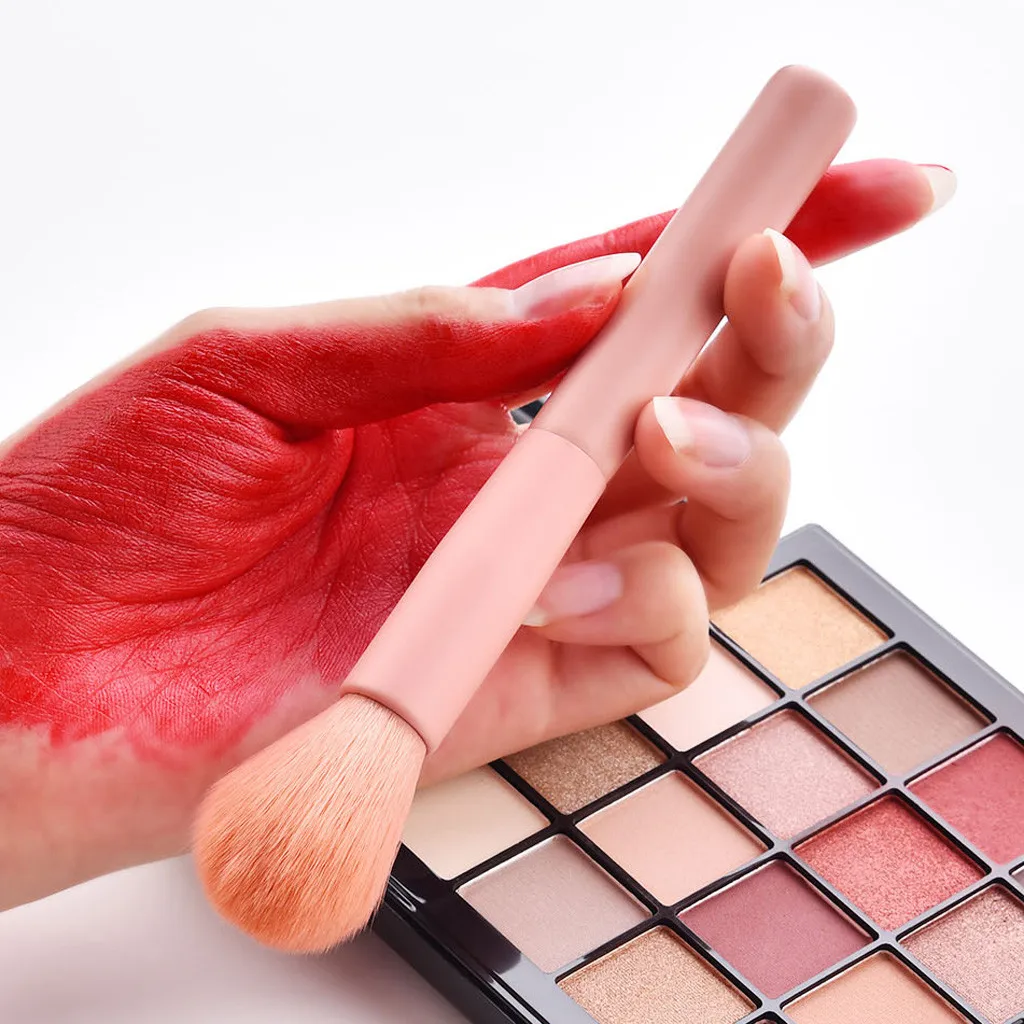 10 шт. деревянная основа Косметическая кисть для бровей и теней инструменты