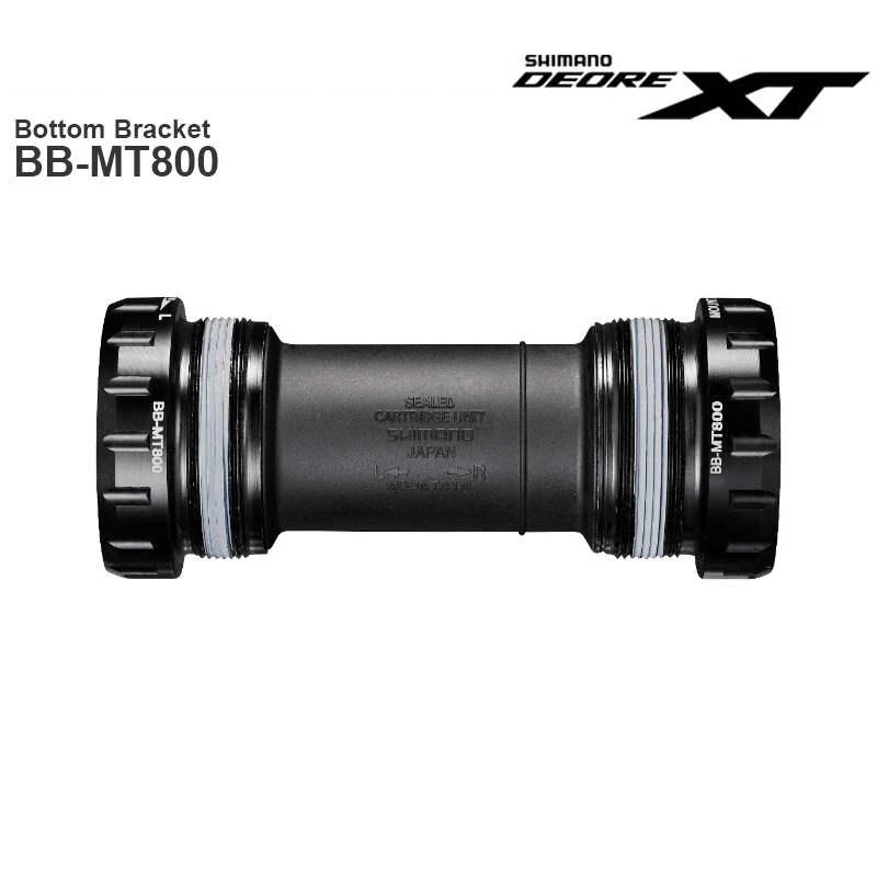 Нижний Кронштейн SHIMANO SLX M8100 MT800 резьбовой HOLLOWTECH II ширина корпуса 68/73 мм
