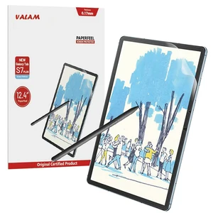 paper like screen protector for samsung tab s7 plus matte pet anti glare painting film for sasmsung tab s7 s7 screen protector free global shipping