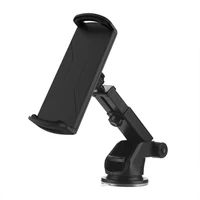 Phone Tablet Holder Car Navigation Holder Stand Universal Car Mobile Rack Suction Cup Telescopic for 4-13  Electronics