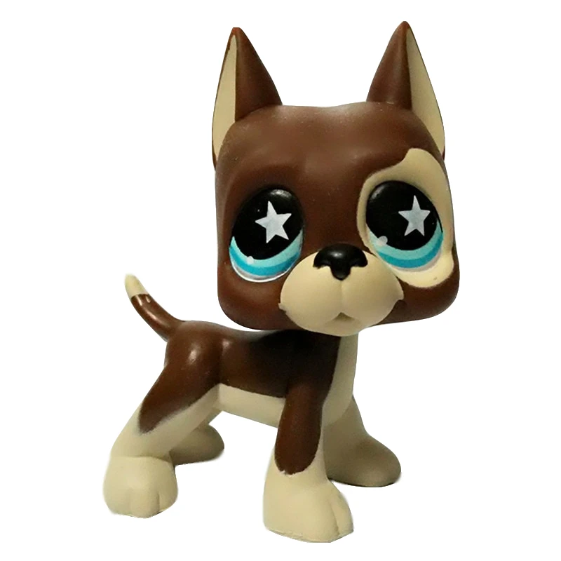 45 Редкие игрушки Lps для питомцев, 2291 настоящие животные, стоячие короткие волосы, кошка, собака, Такса, колли, отличный датчанин с аксессуарами для еды и напитков - Цвет: 45