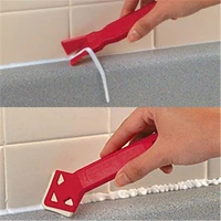 2 piecesset mini handmade tools scraper utility practical floor cleaner tile cleaner surface glue residual shovel