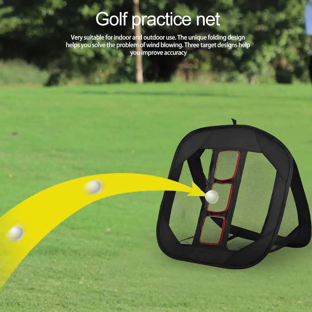 

Golf Cage Practice Net Training Indoor Outdoor Sport Golf Exercise Equipment Garden Trainer Portable Golf Training Tool