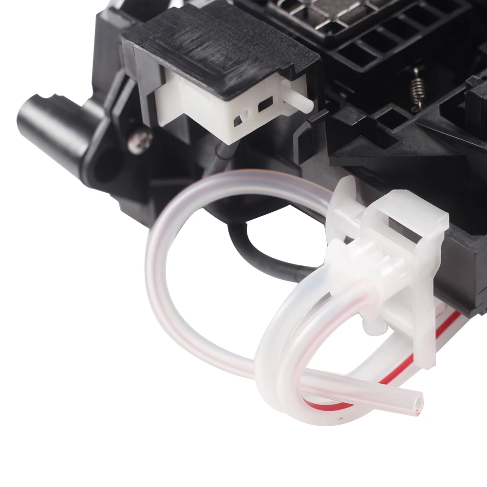 Фото Подходит для УФ-принтера A3, Колпачковая станция DTF DTG Epson L1800 R1390 1400 1410 1500, блок очистки, всасывающая чернильная головка насоса, парковка №4