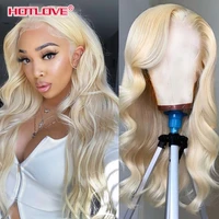 613 honey blonde 13x4 lace front human hair wigs peruvian body wave lace frontal wig with baby hair remy hair wig for women