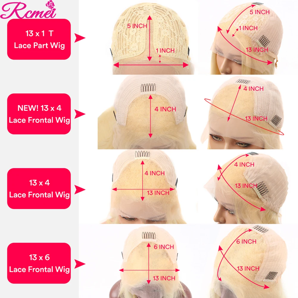 Парик из натуральных волос с кружевом спереди 38 дюймов 613 прямой бразильский