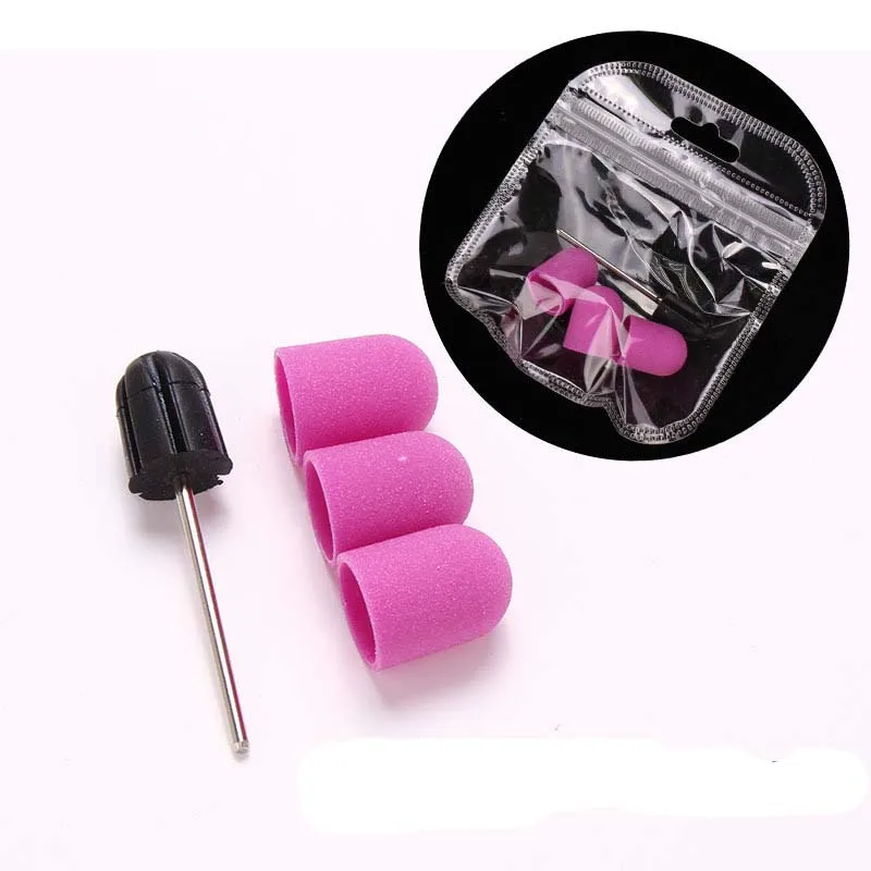 

Пластмассовые насадки для маникюра и педикюра, 3 шт.