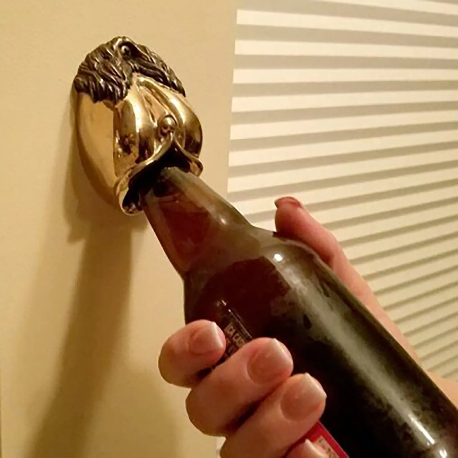 Винтажная открывалка для пива настенная бутылок винтажный античный стиль