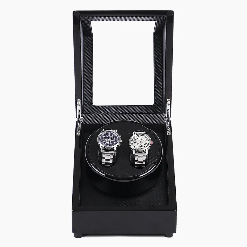 Автоматическая коробка для намотки часов двойной вращающийся органайзер
