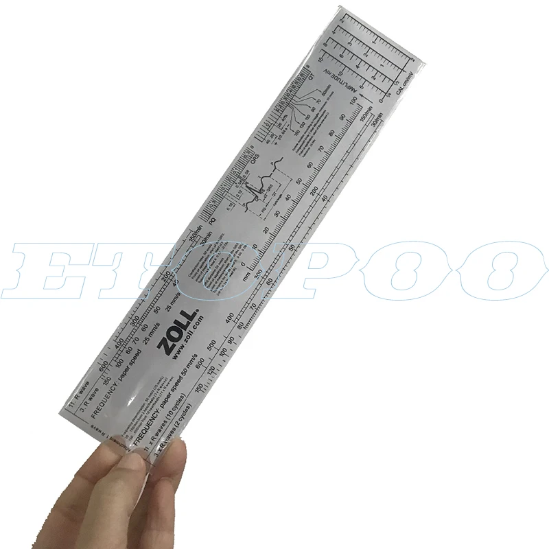 5 шт./лот 200 мм ПВХ ЭКГ линейка Гониометр медицинская товары на складе по самой