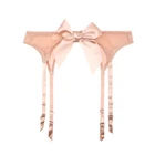 Подвязки для чулок Varsmiss, прозрачные, однотонные, с большим бантом, размеры S, M, L, XL, XXL