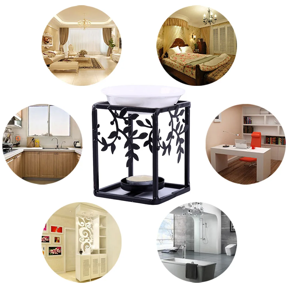 Железная арома-горелка для ароматерапии стеклянная арома-масляная лампа подарки