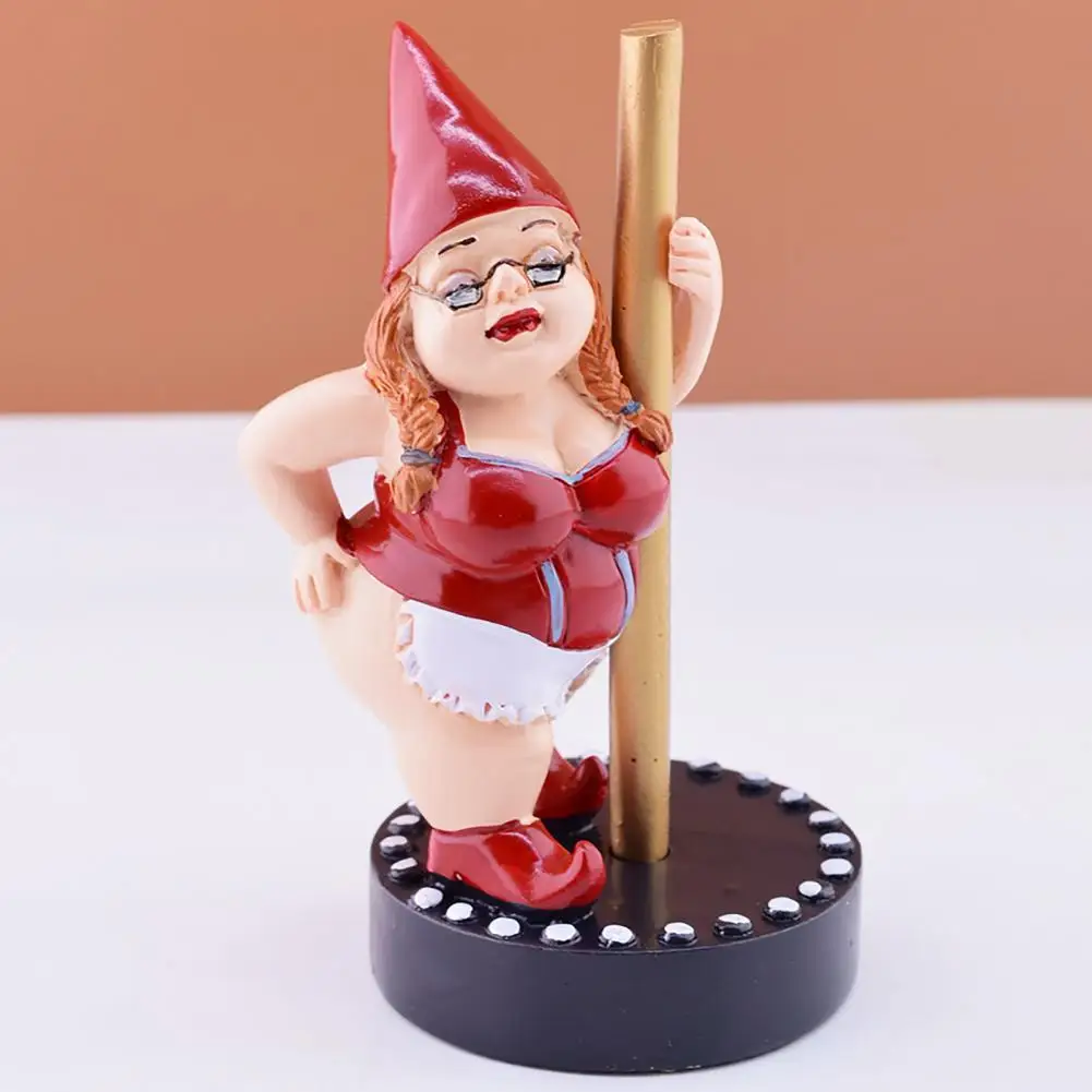 

Excellent Workmanship Portable Resin Bright-colored Dancing Elf Shape Statue Decor for Decoration