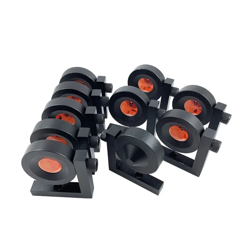 

100 шт. 90-градусная сменная Призма GMP104, мини-призма для мониторинга с L-образной платой для Leica, быстрая экспресс-доставка