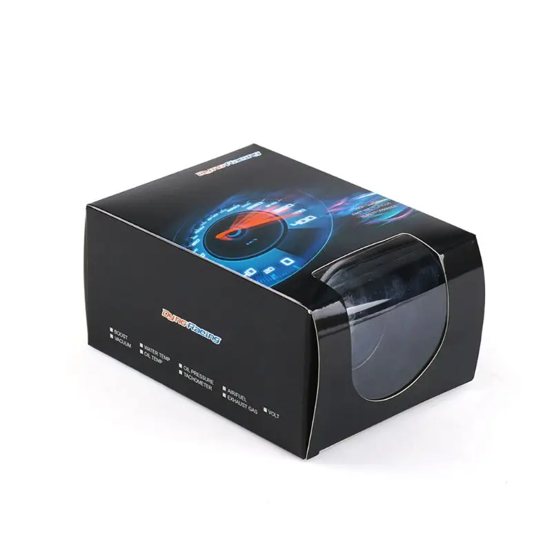 Цифровой аналоговый датчик температуры выхлопных газов Светодиодный Измеритель