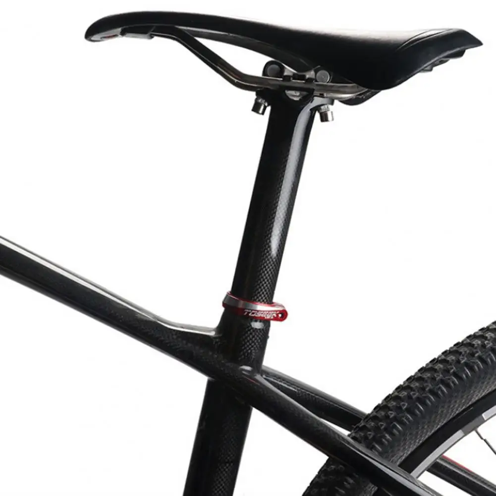 

Bicycle Seatpost Clip Alloy Bike Seat Clamp Bike Tube Clip Durable Alloy Bike Seat Clamp