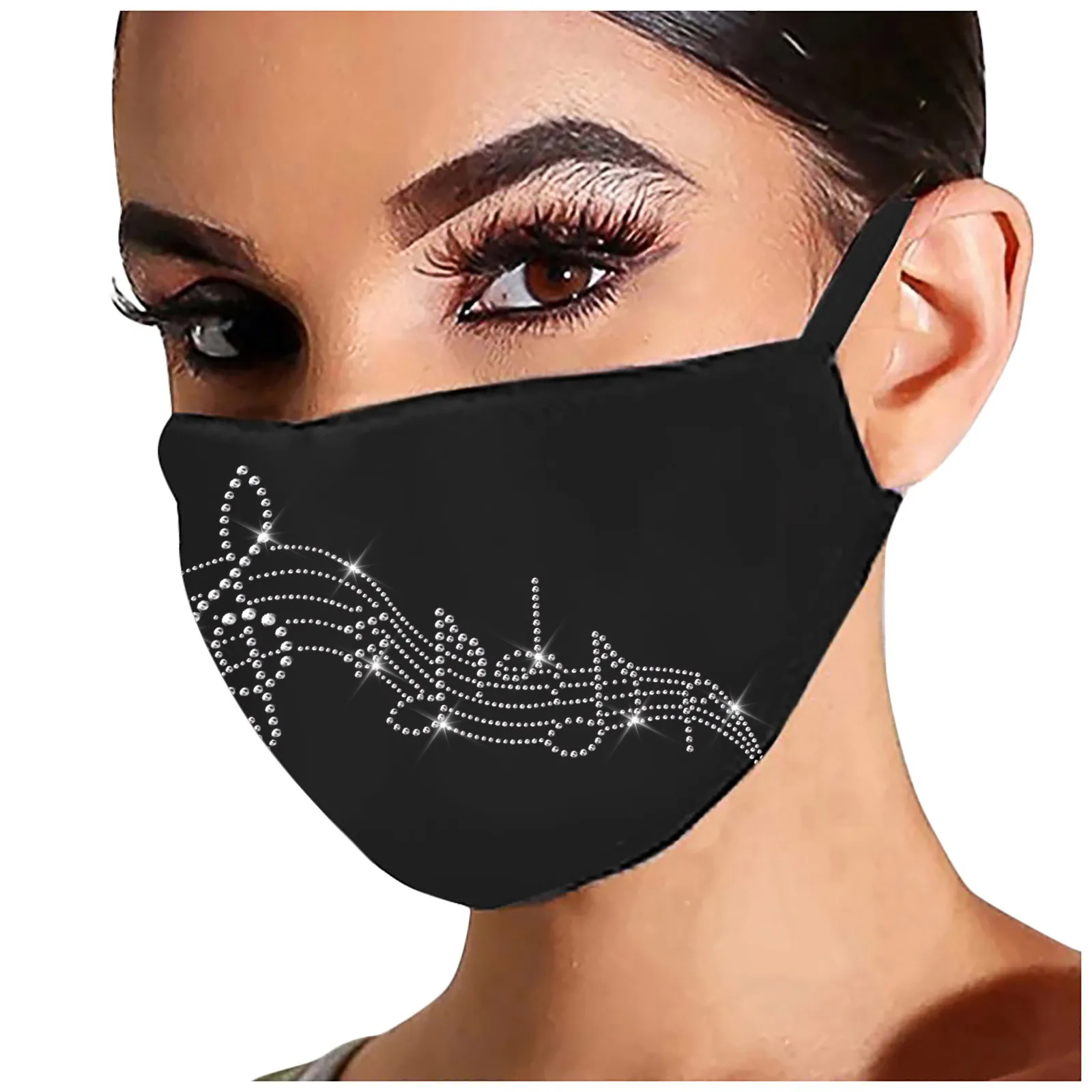 

Face Mask Reusable Washable Outdoor Drill Breathable Windproof Foggy Haze Pollution Fashion Ice Cotton Windproof Mask Masque