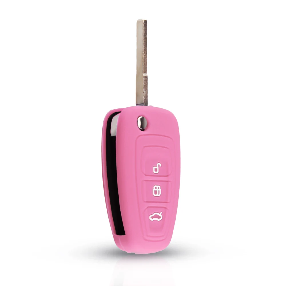 Силиконовый чехол для ключей KEYYOU Ford Ranger C Max S Focus Galaxy Mondeo Transit Tourneo Escape| |