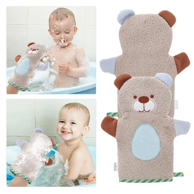 

Adorable Cartoon Toddler Bath Towels Kids Bath Comfortable Scrubbing Towel