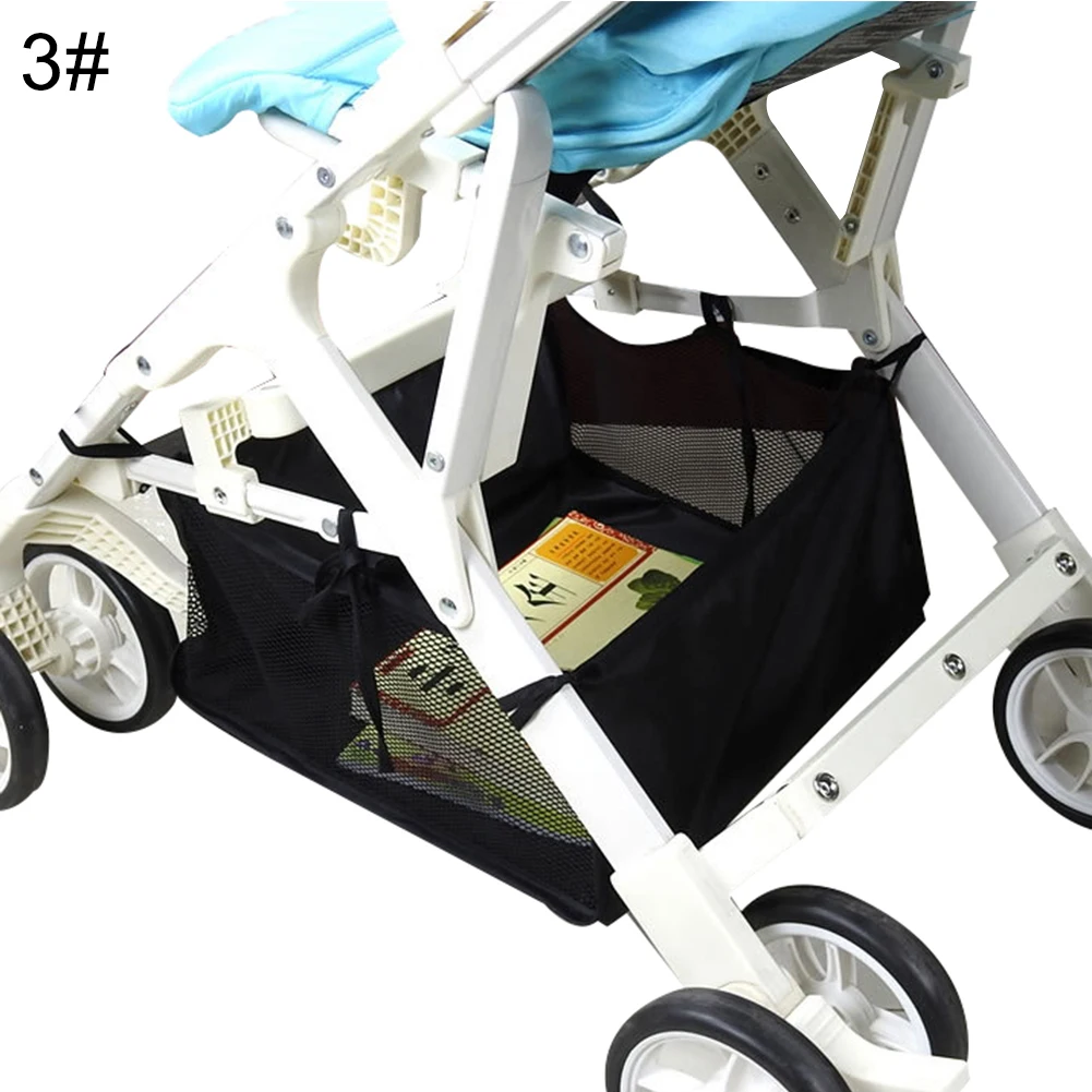 New born Baby Stroller Pram Bottom Basket Pushchair Buggy Shopping Four hooks Loops Storage Organizer Bag | Мать и ребенок