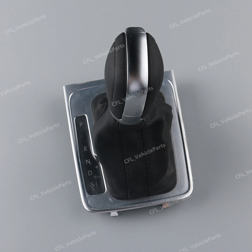 1 шт. рукоятка для рычага переключения передач DSG на черной коже Volkswagen VW Golf MK6 MK7 R GTI