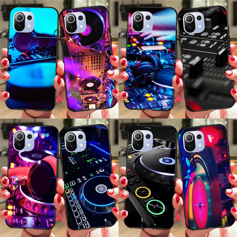 Чехол Ddj Dj Music Funda для POCO F5 X3 X4 X5 Pro F4 GT C40 F3 чехол Xiaomi 11T 12T 12X13 Lite