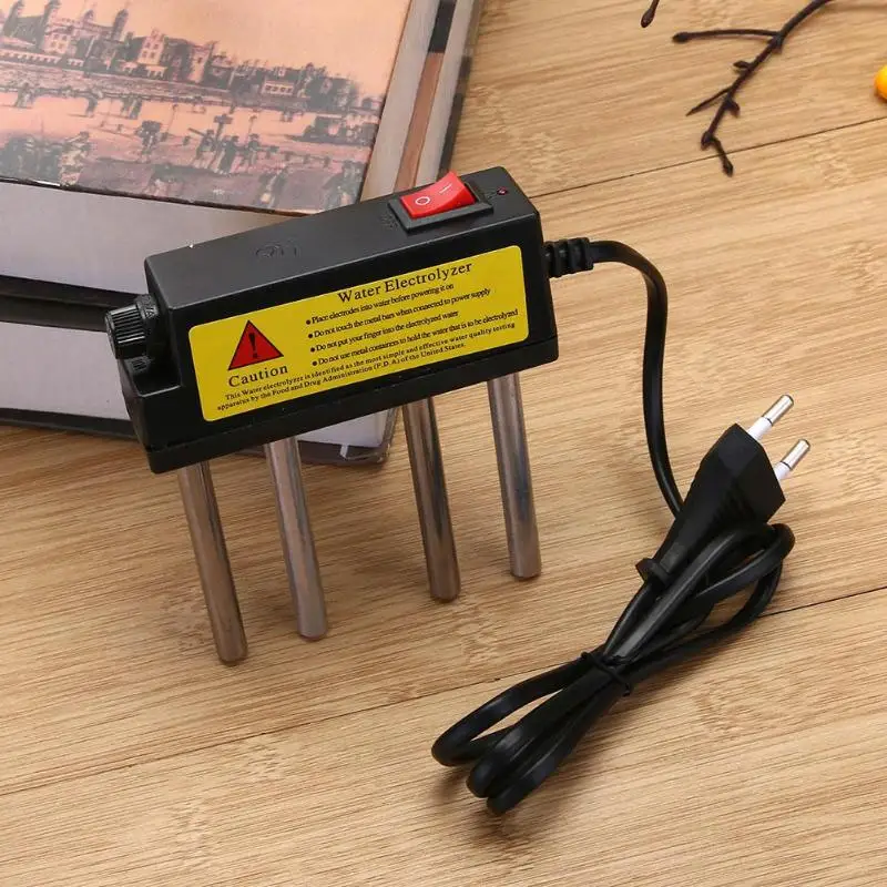 Портативный бытовой Электролизный тестер для воды железный стержень