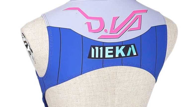 Сексуальная игра OW D. VA Косплей Костюм Dva Мерси Косплей SUKUMIZU спандекс купальник в стиле аниме цельный купальник купальный костюм