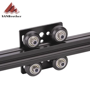 1 комплект, детали для 3D-принтера, openbuild V gantry комплект платформ, специальный скользящий ролик для 2020 2040 V-slot, алюминиевые профили, колеса