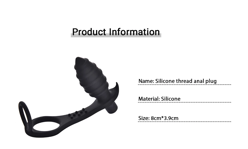 Wireless Remote Anal Dildo Vibrator Prostate Massager Butt Plug Vibrating Delay Ring On Penis Masturbator Sex Toys for Men |