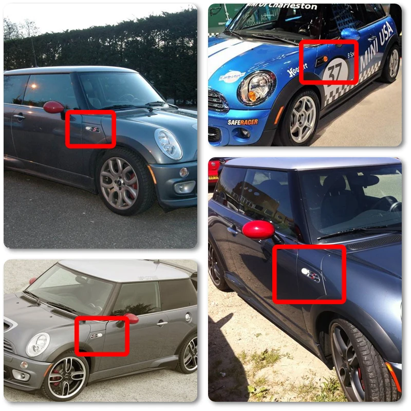 Для Mini Cooper R50 R53 02-06 R52 04-08 2 шт. прозрачные линзы Передняя желтая фотография |