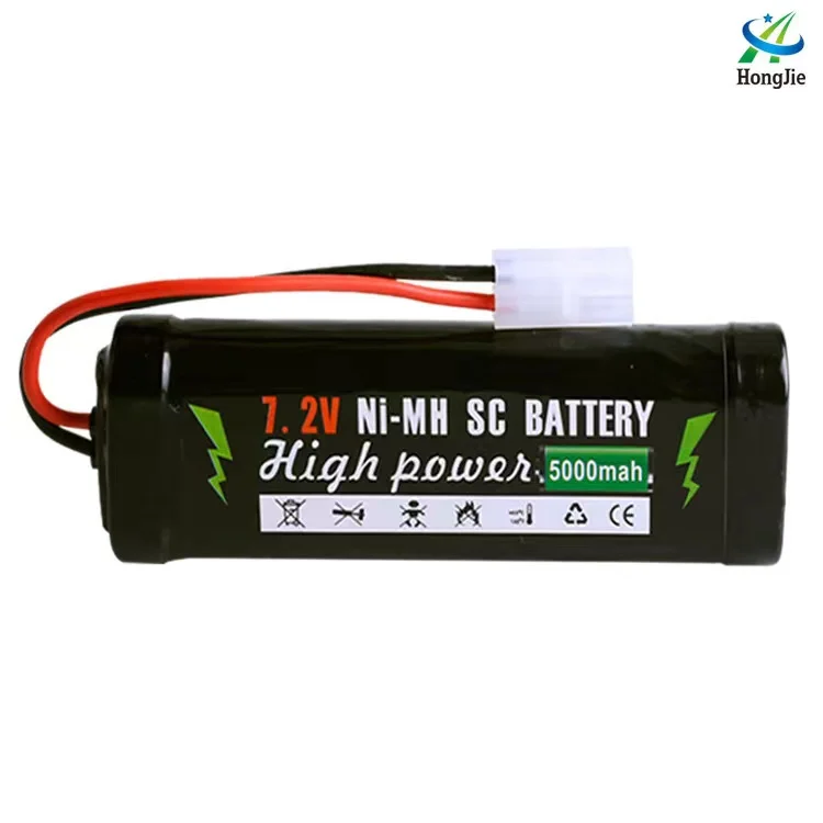 Перезаряжаемая аккумуляторная батарея Ni-MH SC 7 2 В с дистанционным управлением для