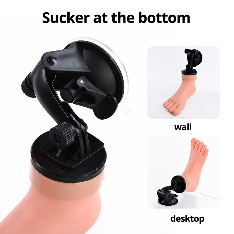 Гибкий пластиковый манекен для ног с ногтями Мягкая Практика педикюр обучение