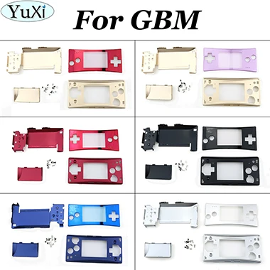 YuXi Замена для NAND для Gameboy Micro Shell Корпус чехол для GBM Хэллоуин передняя рамка